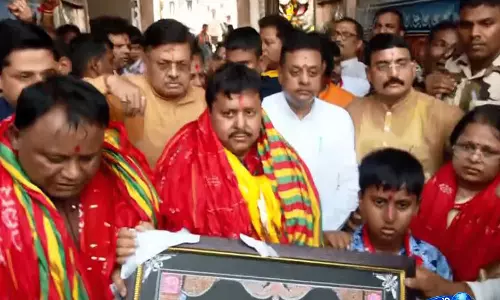 अत्यंत सौभाग्य का क्षण: BJP प्रमुख नितिन नवीन ने जगन्नाथ मंदिर का किया दौरा अत्यंत सौभाग्य का क्षण: BJP प्रमुख नितिन नवीन ने जगन्नाथ मंदिर का किया दौरा