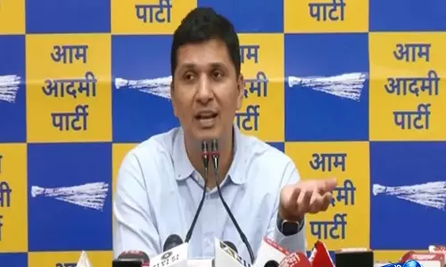 ED कार्रवाई पर AAP का BJP पर निशाना ED कार्रवाई पर AAP का BJP पर निशाना