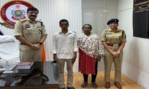 6 साल से लापता बच्चा बेंगलुरु से सकुशल बरामद, रायपुर पुलिस की बड़ी सफलता