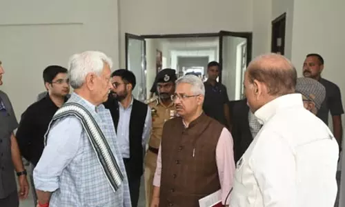 एलजी मनोज सिन्हा ने श्रीनगर में अमरनाथ यात्रा से जुड़ी तैयारियों का किया निरीक्षण