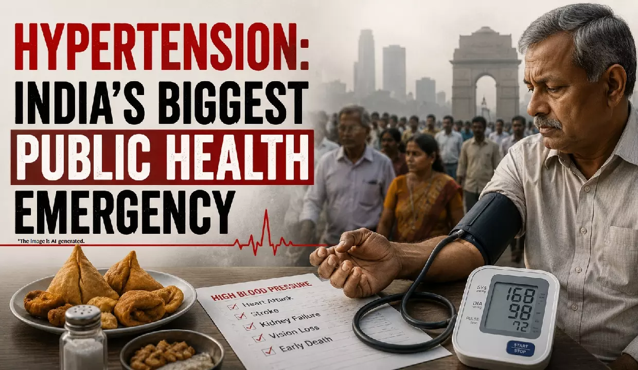 Hypertension: भारत की सबसे बड़ी पब्लिक हेल्थ इमरजेंसी Hypertension: भारत की सबसे बड़ी पब्लिक हेल्थ इमरजेंसी