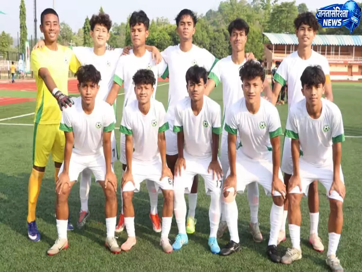 U-20 Nationals: मेघालय क्वार्टर-फाइनल में, राजस्थान को हराया U-20 Nationals: मेघालय क्वार्टर-फाइनल में, राजस्थान को हराया