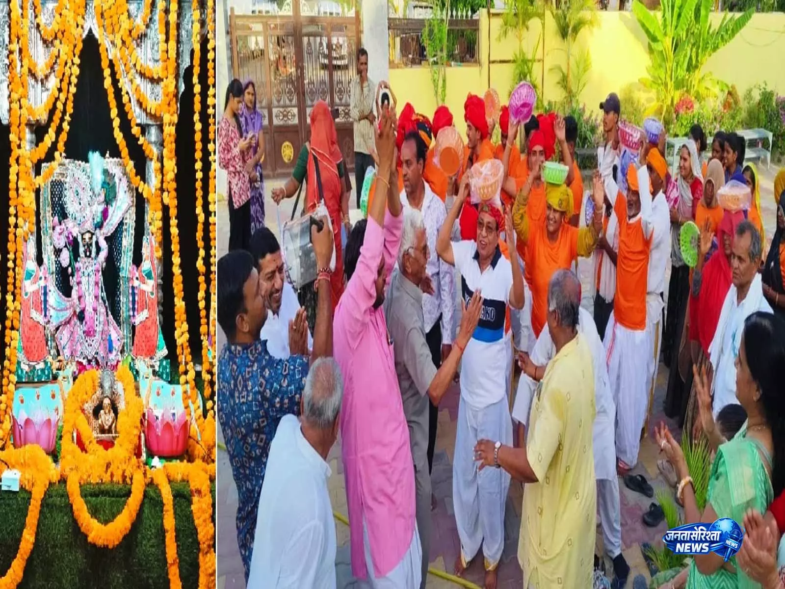 उमड़ा श्रद्धा का समंदर, सांवरिया सेठ मंदिर में जीवंत हुई ब्रज की लीला, ग्वालों ने लूटा अन्नकूट का महाप्रसाद उमड़ा श्रद्धा का समंदर, सांवरिया सेठ मंदिर में जीवंत हुई ब्रज की लीला, ग्वालों ने लूटा अन्नकूट का महाप्रसाद