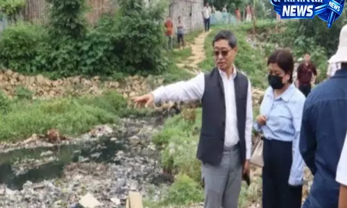 Nagaland : दीमापुर में बाढ़ का जायजा लेते नागालैंड के मुख्य सचिव Nagaland : दीमापुर में बाढ़ का जायजा लेते नागालैंड के मुख्य सचिव