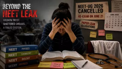 NEET लीक के बाद छात्रों में बढ़ता असंतोष, परीक्षा प्रणाली पर सवाल