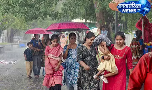 आज 6 जिलों में भारी बारिश की संभावना: Yellow alert आज 6 जिलों में भारी बारिश की संभावना: Yellow alert