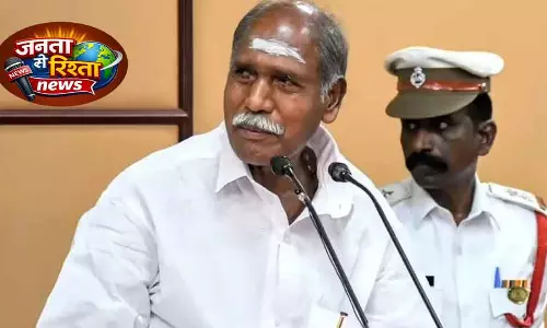 Chennai पोंडी के सीएम रंगासामी ने थट्टानचावडी से इस्तीफा दिया