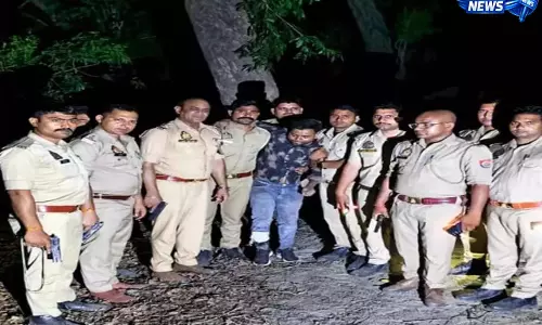 पुलिस और हिस्ट्रीशीटर के बीच मुठभेड़, जवाबी फायरिंग में पैर में लगी गोली