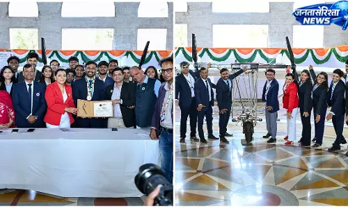 MIT ADT छात्रों की बड़ी उपलब्धि, भारत का सबसे बड़ा RC विमान ‘प्रोजेक्ट गरुड़’ सफल उड़ान MIT ADT छात्रों की बड़ी उपलब्धि, भारत का सबसे बड़ा RC विमान ‘प्रोजेक्ट गरुड़’ सफल उड़ान