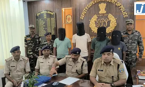 राजनीतिक कार्यकर्ता की हत्या करने के इरादे से जुटे थे चार अपराधी, पुलिस ने दबोचा