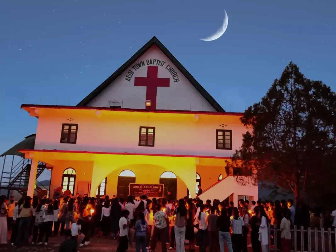 Nagaland: अबोई में अंतर्राष्ट्रीय एड्स कैंडललाइट स्मारक मनाया गया