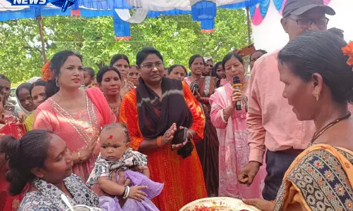 पामगल के समाधान शिविर में उमड़ा जनसैलाब