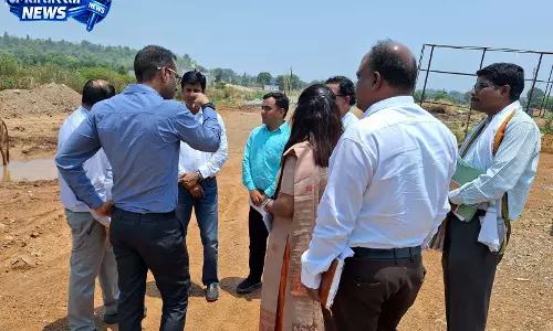 लोक निर्माण विभाग के सचिव ने केशकाल घाट बायपास रुट का किया निरीक्षण