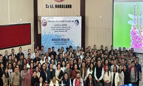Nagaland में बाल संरक्षण कानूनों पर सलाहकार बैठक हुई Nagaland में बाल संरक्षण कानूनों पर सलाहकार बैठक हुई