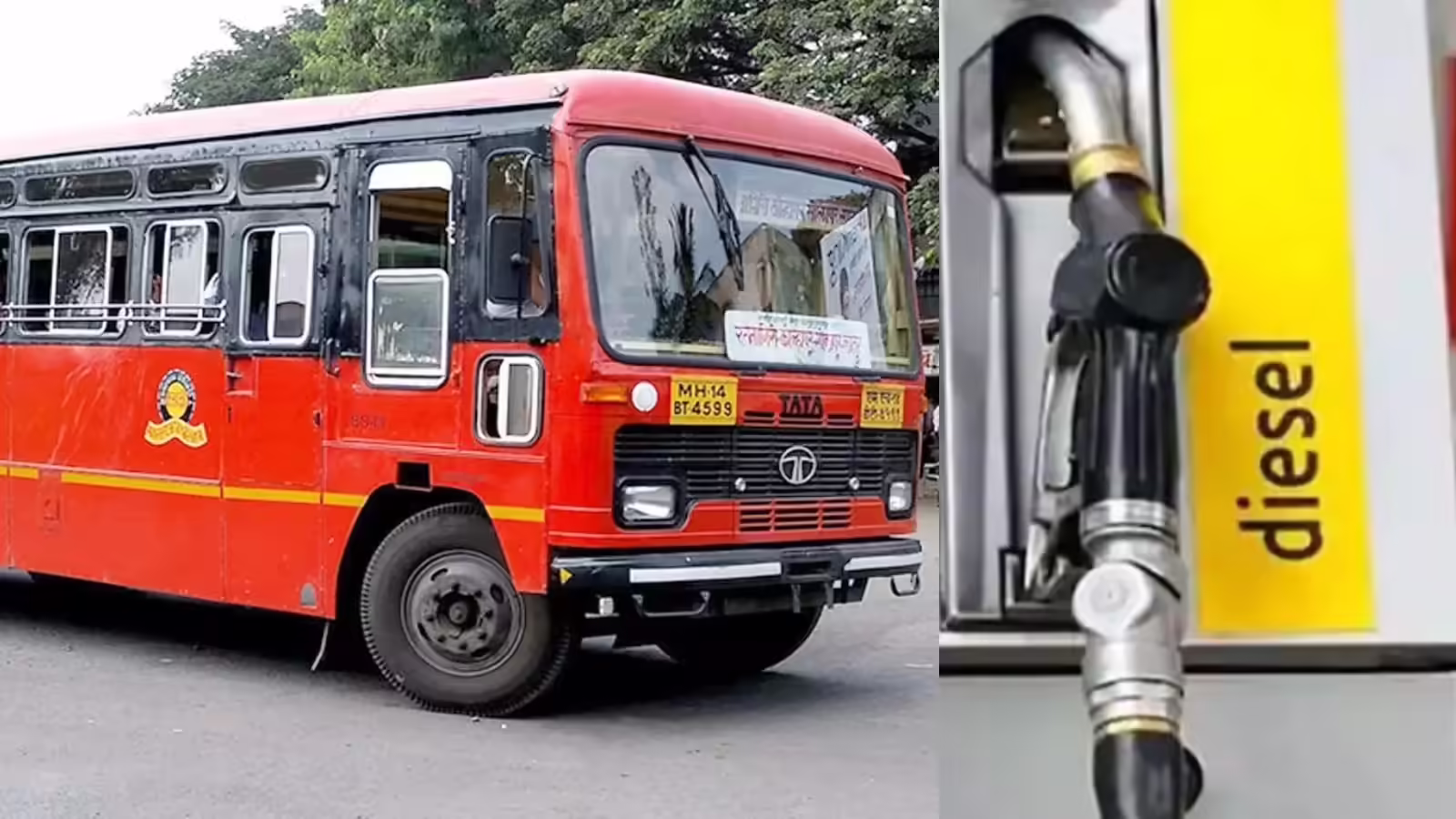 Mumbai: ईंधन कीमतों का असर, एसटी बस यात्रियों पर पड़ सकता है बोझ Mumbai: ईंधन कीमतों का असर, एसटी बस यात्रियों पर पड़ सकता है बोझ