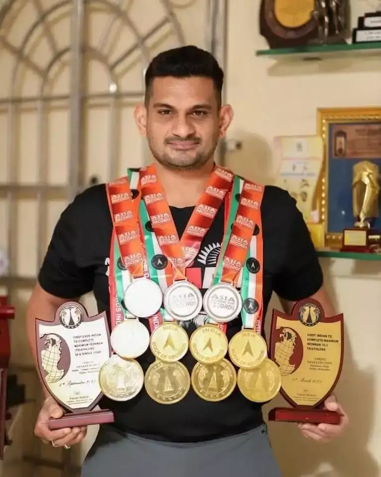 Mumbai: आयरनमैन प्रतियोगिताओं में हार्दिक पाटिल की बड़ी उपलब्धि Mumbai: आयरनमैन प्रतियोगिताओं में हार्दिक पाटिल की बड़ी उपलब्धि