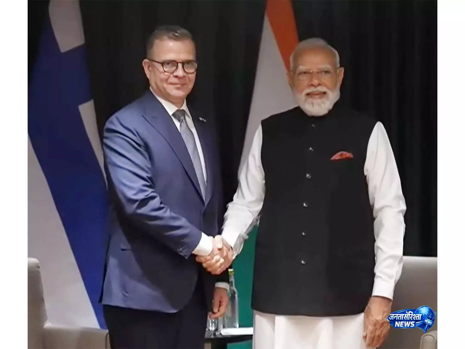 तीसरे भारत-नॉर्डिक शिखर सम्मेलन से पहले PM मोदी ने फिनलैंड के समकक्ष ओर्पो के साथ द्विपक्षीय बैठक की तीसरे भारत-नॉर्डिक शिखर सम्मेलन से पहले PM मोदी ने फिनलैंड के समकक्ष ओर्पो के साथ द्विपक्षीय बैठक की