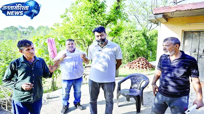 सुरेश नेगी ने गेहड़वीं में किया चुनाव प्रचार सुरेश नेगी ने गेहड़वीं में किया चुनाव प्रचार
