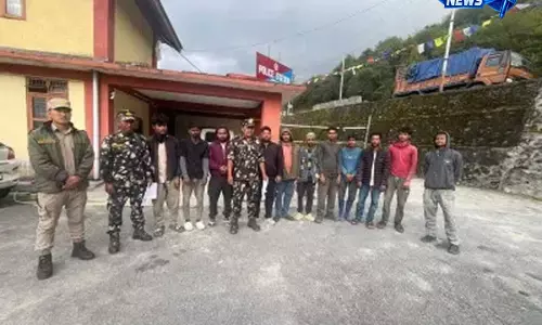 Arunachal: तवांग में बिना वैध ILP के 11 मजदूर गिरफ्तार Arunachal: तवांग में बिना वैध ILP के 11 मजदूर गिरफ्तार