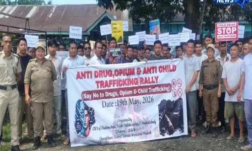 Arunachal: चांगलांग निवासी नशे, अफ़ीम और बाल तस्करी के खिलाफ लामबंद Arunachal: चांगलांग निवासी नशे, अफ़ीम और बाल तस्करी के खिलाफ लामबंद