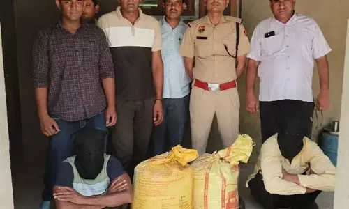 हरियाणा के महेंद्रगढ़ में 44 किलोग्राम अफीम के छिलके ज़ब्त, 2 गिरफ्तार हरियाणा के महेंद्रगढ़ में 44 किलोग्राम अफीम के छिलके ज़ब्त, 2 गिरफ्तार