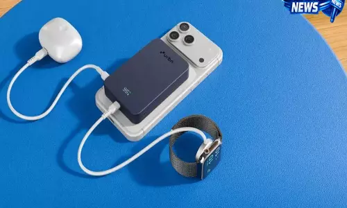 ₹2,499 में 10,000mAh पावर बैंक: iPhone को 15W मैग्नेटिक चार्ज ₹2,499 में 10,000mAh पावर बैंक: iPhone को 15W मैग्नेटिक चार्ज