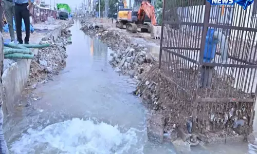 Hyderabad: NHAI के काम से मुख्य पानी पाइपलाइन को नुकसान, कई इलाकों में आपूर्ति प्रभावित