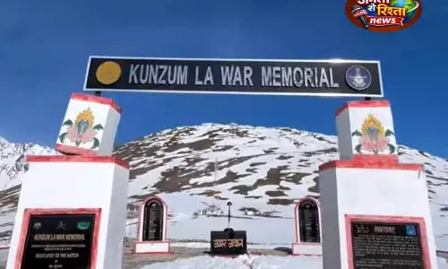 Himachal: कुंजुम पास ने यातायात के लिए खोला रास्ता