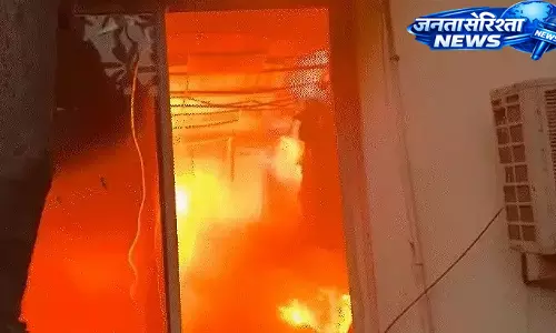 MP : शहर में अलग-अलग जगहों पर आग की तीन घटनाएं, संपत्ति को नुकसान, जनहानि नहीं