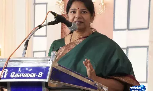 कनिमोझी का बयान, “ChatGPT भी हमेशा सही जानकारी नहीं देता, तर्कशीलता जरूरी है” कनिमोझी का बयान, “ChatGPT भी हमेशा सही जानकारी नहीं देता, तर्कशीलता जरूरी है”