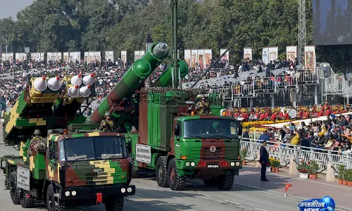 परीक्षणों में सूर्यास्त्र रॉकेटों ने 300 किलोमीटर की दूरी पर स्थित लक्ष्यों को भेदने की क्षमता प्रदर्शित की