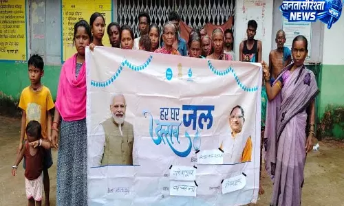 हर घर नल से जल पहुंचने पर ग्राम गणेशपुर में खुशहाली की बहने लगी धारा