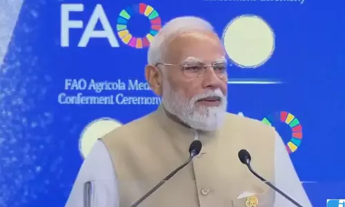 पीएम मोदी को खाद्य एवं कृषि संगठन ने दिया विशेष सम्मान, एग्रीकोला मेडल
