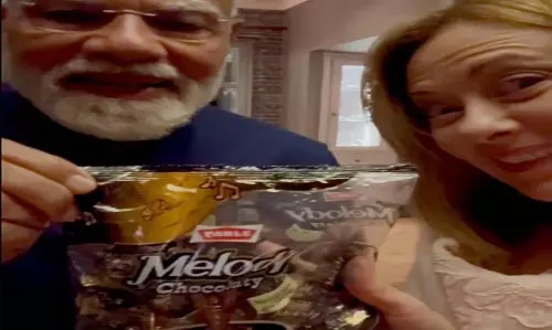 मोदी–मेलोनी मुलाकात में पारले की मेलोडी चॉकलेट का मिला गिफ्ट