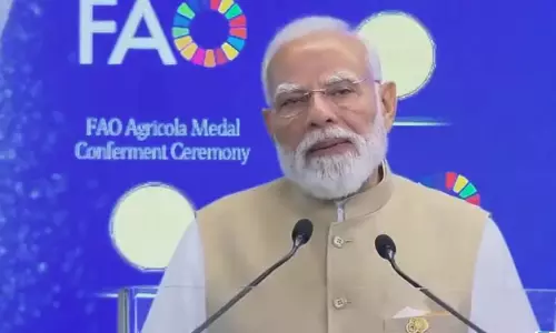 FAO समारोह में बोले पीएम मोदी, ‘भारत में खेती संस्कृति और जीवन मूल्यों का हिस्सा’ FAO समारोह में बोले पीएम मोदी, ‘भारत में खेती संस्कृति और जीवन मूल्यों का हिस्सा’