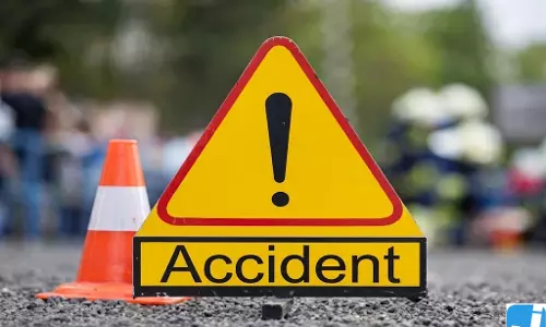 बाईपास पर तेज रफ्तार वाहन ने बाइक को मारी टक्कर, मामा-भांजी की मौत