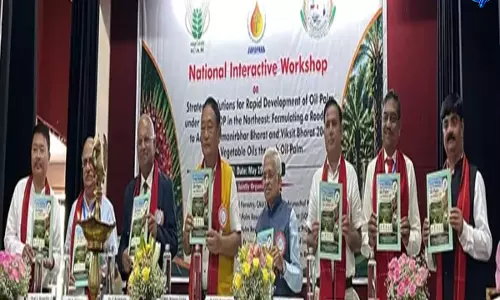 Pasighat: CHF द्वारा ऑयल पाम विकास कार्यशाला जारी Pasighat: CHF द्वारा ऑयल पाम विकास कार्यशाला जारी