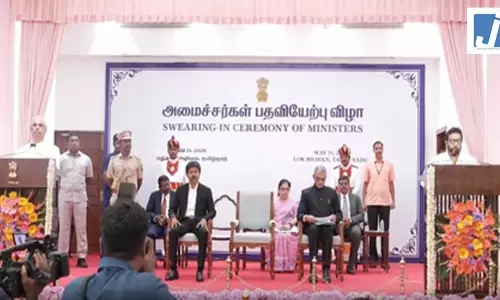 23 मंत्रियों के साथ तमिलनाडु मंत्रिमंडल का विस्तार, कांग्रेस के दो विधायकों को भी मिला मंत्री पद