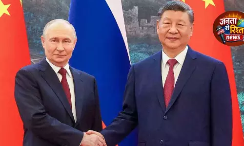 ट्रंप की यात्रा के कुछ दिनों बाद Beijing में शी और पुतिन के बीच बातचीत ट्रंप की यात्रा के कुछ दिनों बाद Beijing में शी और पुतिन के बीच बातचीत