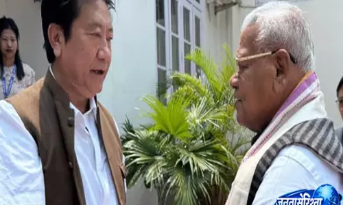 Nagaland: केंद्रीय मंत्री ने लोंगलेन्ग विकास परियोजनाओं की समीक्षा Nagaland: केंद्रीय मंत्री ने लोंगलेन्ग विकास परियोजनाओं की समीक्षा