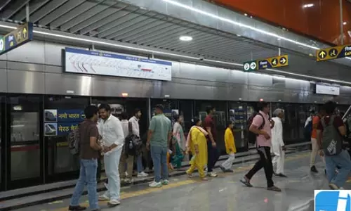 नमो भारत यात्रियों को बड़ी राहत, दिल्ली-मेरठ कॉरिडोर पर बढ़ेंगी 8 अतिरिक्त ट्रिप्स नमो भारत यात्रियों को बड़ी राहत, दिल्ली-मेरठ कॉरिडोर पर बढ़ेंगी 8 अतिरिक्त ट्रिप्स