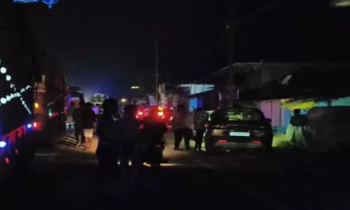 NH-43 पर दर्दनाक सड़क हादसा, मिनी ट्रक ने कई लोगों को रौंदा, एक की मौत