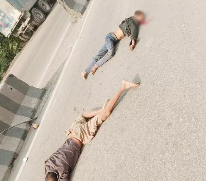 डिवाइडर से टकराई बाइक, ग्रामीण की स्पॉट पर ही मौत डिवाइडर से टकराई बाइक, ग्रामीण की स्पॉट पर ही मौत