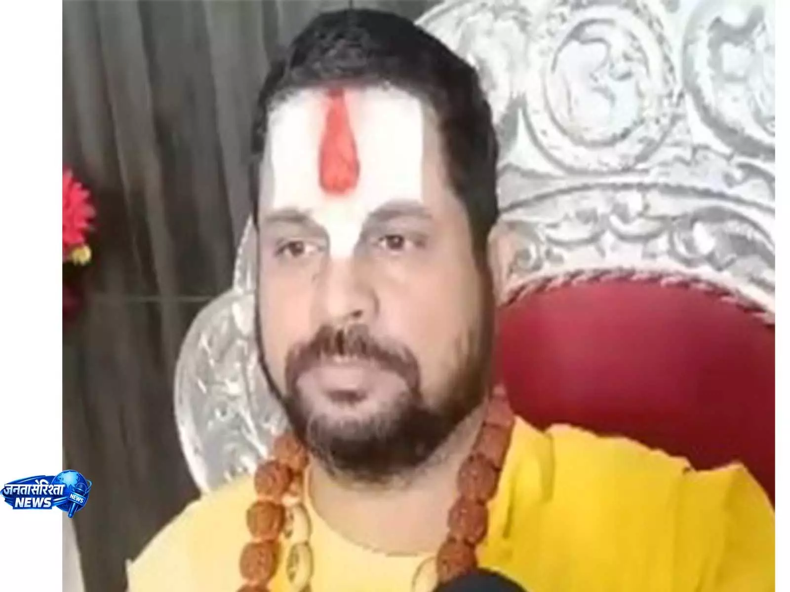 जगद्गुरु स्वामी सतीश आचार्य ने हुमायूं कबीर की टिप्पणियों के खिलाफ सख्त कार्रवाई की मांग की जगद्गुरु स्वामी सतीश आचार्य ने हुमायूं कबीर की टिप्पणियों के खिलाफ सख्त कार्रवाई की मांग की