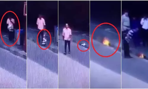 संदिग्ध ने ही ट्रेन में आगजनी करने की रची थी साजिश, CCTV में दिखा संदिग्ध ने ही ट्रेन में आगजनी करने की रची थी साजिश, CCTV में दिखा