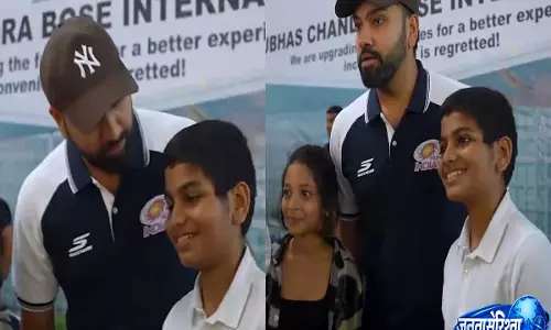 MI vs RR IPL 2026: रोहित शर्मा की युवा फैंस के साथ मजेदार बातचीत वायरल