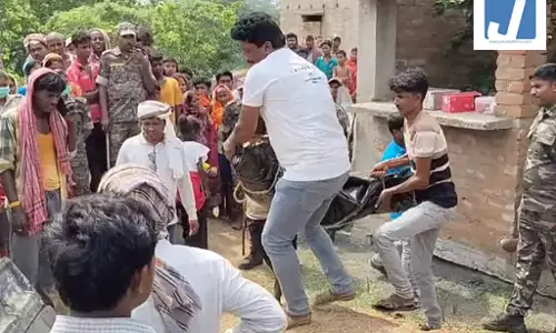 बीवी और बेटी की पत्थर से कुचलकर हत्या, आंगन में गाड़ा, थाने जाकर फूट-फूटकर रोया हत्यारा