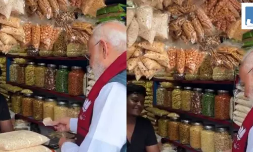 पीएम मोदी को झालमुड़ी खिलाने वाले को मिली जान से मारने की धमकी, VIDEO