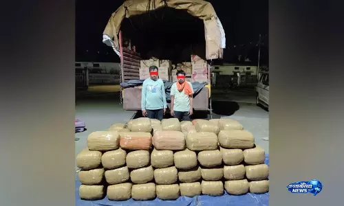 NCB मुंबई ने ट्रक से 702 किलोग्राम गांजा ज़ब्त किया, 2 गिरफ़्तार NCB मुंबई ने ट्रक से 702 किलोग्राम गांजा ज़ब्त किया, 2 गिरफ़्तार