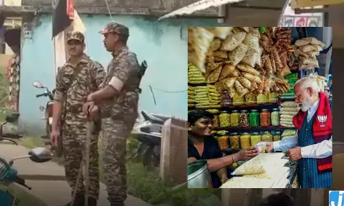 PM मोदी को झालमुड़ी खिलाने वाले दुकानदार को विदेश से धमकी! दुकान के बाहर CRPF तैनात